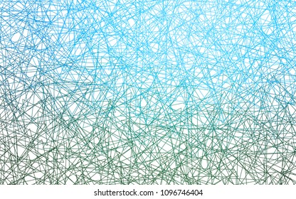 Light Blue, Green vector geometric simple minimalistic background, which consist of triangles on white background. Triangular pattern with gradient for your business design. 