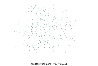 Light Blue, Green vector geometric simple minimalistic background, which consist of triangles on white background. Triangular pattern with gradient for your business design. 