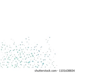 Light Blue, Green vector geometric simple minimalistic background, which consist of triangles on white background. Triangular pattern with gradient for your business design. 