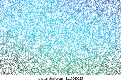Light Blue, Green vector geometric simple minimalistic background, which consist of triangles on white background. Triangular pattern with gradient for your business design. 