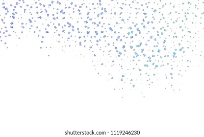 Light Blue, Green vector geometric simple minimalistic background, which consist of triangles on white background. Triangular pattern with gradient for your business design. 