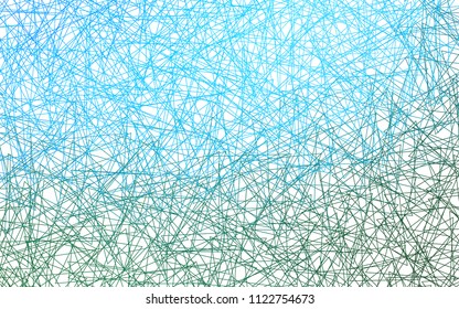 Light Blue, Green vector geometric simple minimalistic background, which consist of triangles on white background. Triangular pattern with gradient for your business design. 
