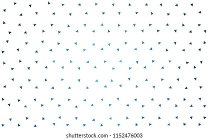 Light Blue, Green vector geometric simple minimalistic background, which consist of triangles on white background. Triangular pattern with gradient for your business design. 