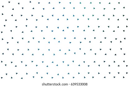 Light Blue, Green vector geometric simple minimalistic background, which consist of triangles on white background. Triangular pattern with gradient for your business design. 