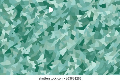 Light Blue, Green vector geometric simple minimalistic background, which consist of triangles on white background. Triangular pattern with gradient for your business design. 