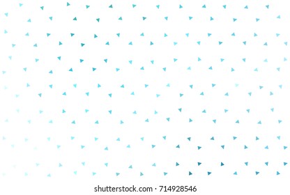 Light Blue, Green vector geometric simple minimalistic background, which consist of triangles on white background. Triangular pattern with gradient for your business design. 