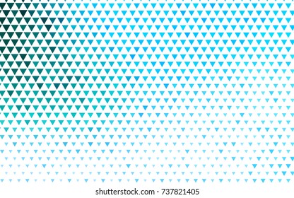 Light Blue, Green vector geometric simple minimalistic background, which consist of triangles on white background. Triangular pattern with gradient for your business design. 