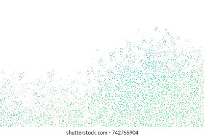 Light Blue, Green vector geometric simple minimalistic background, which consist of triangles on white background. Triangular pattern with gradient for your business design. 