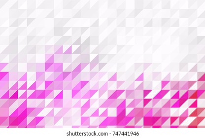 Light Blue, Green vector geometric simple minimalistic background, which consist of triangles on white background. Triangular pattern with gradient for your business design. 