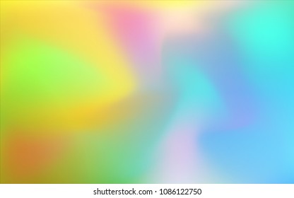 Light Blue, Green vector glossy abstract layout. A completely new color illustration in a vague style. The completely new template can be used for your brand book.
