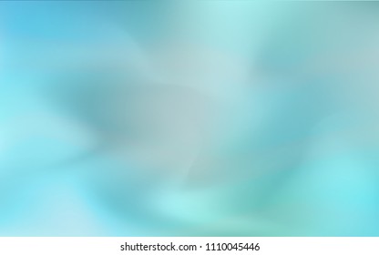 Light Blue, Green vector glossy abstract cover. Colorful abstract illustration with gradient. The elegant pattern can be used as part of a brand book.