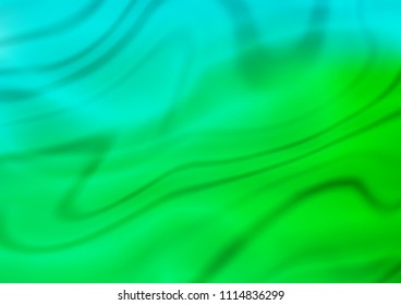 Light Blue, Green vector glossy abstract pattern. Colorful illustration in abstract style with gradient. A completely new design for your business.