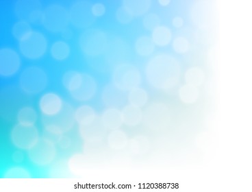 Light Blue, Green vector glossy abstract template. Shining illustration in a Brand new style. The template can be used for your brand book.