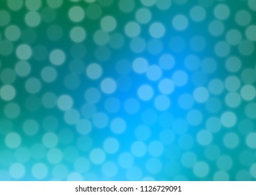 Light Blue, Green vector glossy abstract background. Glitter abstract illustration with an elegant design. The background for your creative designs.