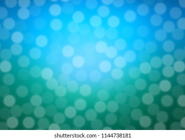 Light Blue, Green vector glossy abstract template. Colorful abstract illustration with gradient. A new texture for your design.