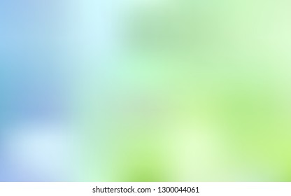 Light Blue, Green vector glossy abstract layout. Glitter abstract illustration with gradient design. New style for your business design.