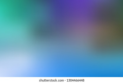 Light Blue, Green vector glossy abstract background. Modern abstract illustration with gradient. Smart design for your work.