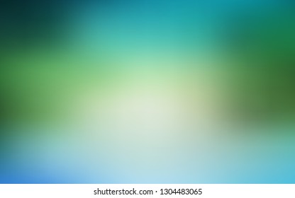 Light Blue, Green vector glossy abstract background. Glitter abstract illustration with gradient design. Background for a cell phone.