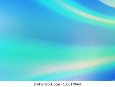 Light Blue, Green vector glossy abstract background. Shining colorful illustration in a Brand new style. A completely new template for your design.