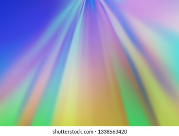 Light Blue, Green vector glossy abstract template. Shining colorful illustration in a Brand new style. Brand new style for your business design.
