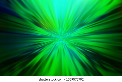 Light Blue, Green vector glossy abstract background. An elegant bright illustration with gradient. The best blurred design for your business.