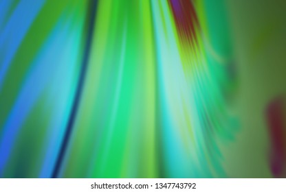 Light Blue, Green vector glossy abstract background. Abstract colorful illustration with gradient. Completely new design for your business.