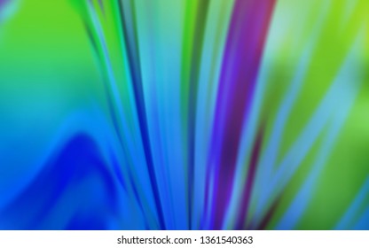 Light Blue, Green vector glossy abstract layout. Shining colored illustration in smart style. New style design for your brand book.