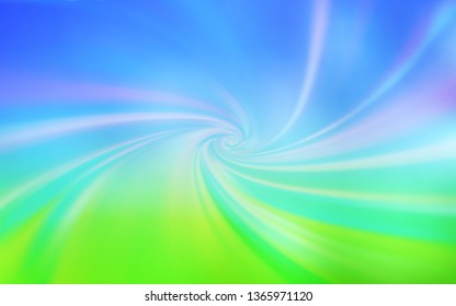 Light Blue, Green vector glossy abstract background. New colored illustration in blur style with gradient. Completely new design for your business.
