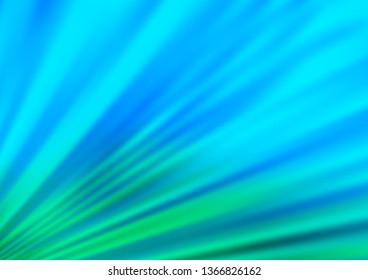 Light Blue, Green vector glossy abstract template. Shining colorful illustration in a Brand new style. A completely new design for your business.