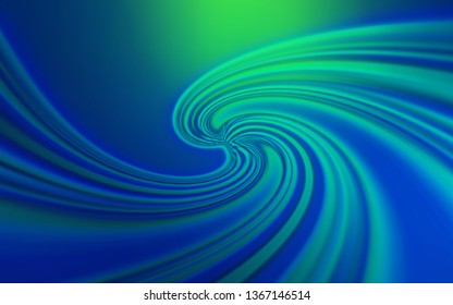 Light Blue, Green vector glossy abstract background. Abstract colorful illustration with gradient. Completely new design for your business.