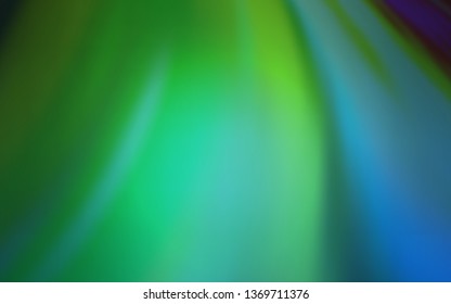 Light Blue, Green vector glossy abstract background. Colorful abstract illustration with gradient. Smart design for your work.