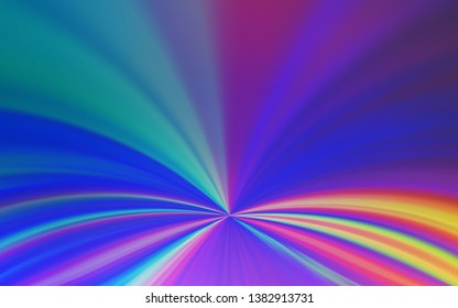 Light Blue, Green vector glossy abstract backdrop. New colored illustration in blur style with gradient. New way of your design.