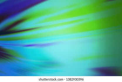 Light Blue, Green vector glossy abstract background. Colorful illustration in abstract style with gradient. New style for your business design.