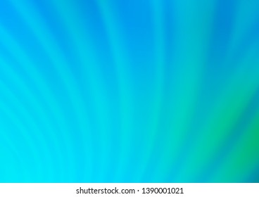 Light Blue, Green vector glossy abstract background. Modern geometrical abstract illustration with gradient. The blurred design can be used for your web site.