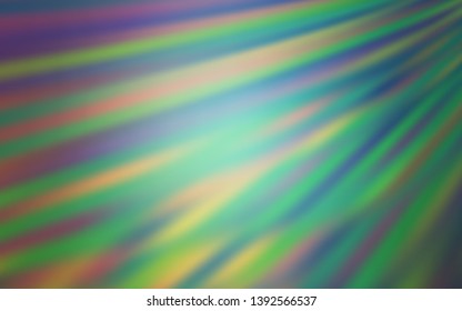 Light Blue, Green vector glossy abstract layout. Shining colored illustration in smart style. New design for your business.
