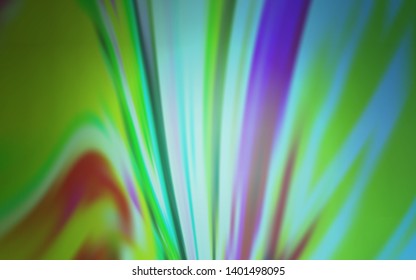 Light Blue, Green vector glossy abstract background. Glitter abstract illustration with gradient design. Background for a cell phone.