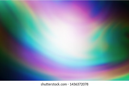 Light Blue, Green vector glossy abstract background. Shining colored illustration in smart style. Completely new design for your business.