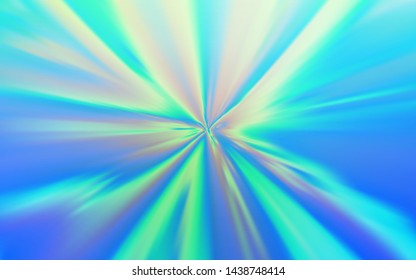 Light Blue, Green vector glossy abstract layout. Modern abstract illustration with gradient. New style design for your brand book.