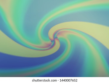 Light Blue, Green vector glossy bokeh pattern. Glitter abstract illustration with an elegant design. Brand new style for your business design.
