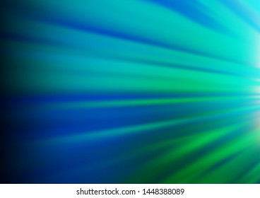 Light Blue, Green vector glossy abstract background. Colorful abstract illustration with gradient. Brand new style for your business design.