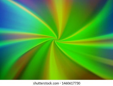 Light Blue, Green vector glossy abstract background. Shining colorful illustration in a Brand new style. The background for your creative designs.