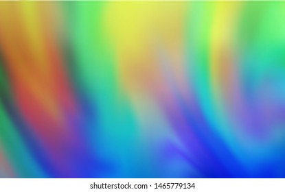 Light Blue, Green vector glossy abstract layout. Colorful abstract illustration with gradient. Blurred design for your web site.