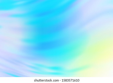 Light Blue, Green vector glossy abstract layout. An elegant bright illustration with gradient. Completely new design for your business.