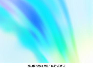 Light Blue, Green vector glossy abstract backdrop. Shining colored illustration in smart style. Smart design for your work.