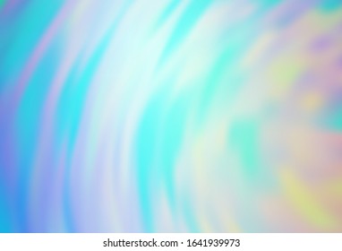 Light Blue, Green vector glossy abstract background. Shining colorful illustration in smart style. The best blurred design for your business.