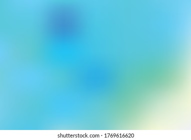 Diseño abstracto brillante vectorial de color azul claro, verde. Ilustración colorida brillante de estilo inteligente. Nuevo diseño de estilo para tu libro de marca.