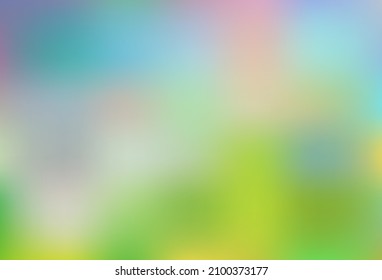 Light Blue, Green vector glossy bokeh pattern. A completely new color illustration in a bokeh style. Brand new template for your design.
