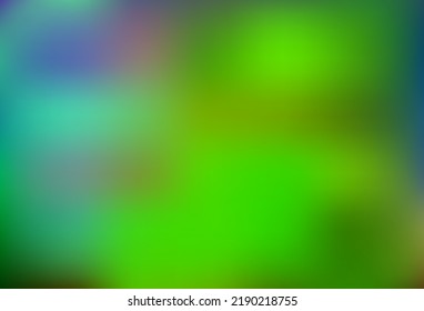 Light Blue, Green vector glossy bokeh pattern. Colorful illustration in abstract style with gradient. Simple design for your business.