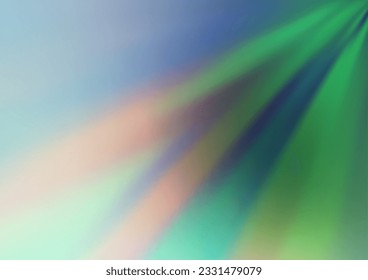 Azul claro, Verde vectorial brillante fondo abstracto. Una elegante ilustración brillante con gradiente. Una plantilla completamente nueva para su diseño.