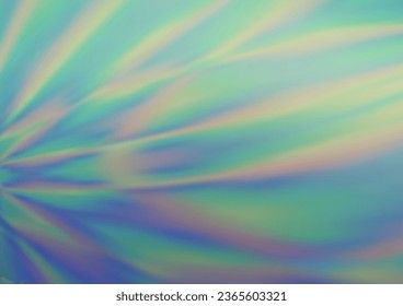 Light Blue, Green vector glossy abstract template. A vague abstract illustration with gradient. The template for backgrounds of cell phones.